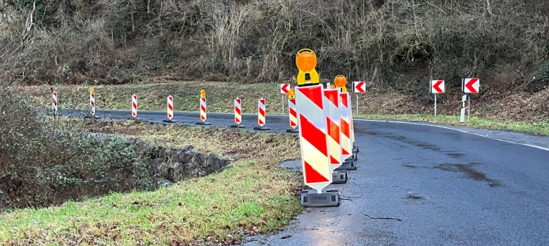 Aktueller Zustand der Landesstraßen L 327 und 334